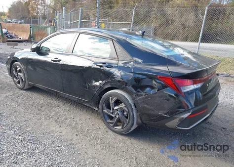 2025 Hyundai Elantra Sel Sport z USA, uszkodzony, nr VIN KMHLM4DG4SU051718